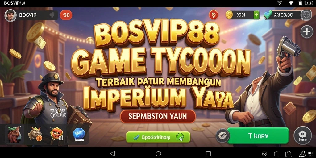 Tampilan gameplay BOSVIP88 yang seru dan menantang.