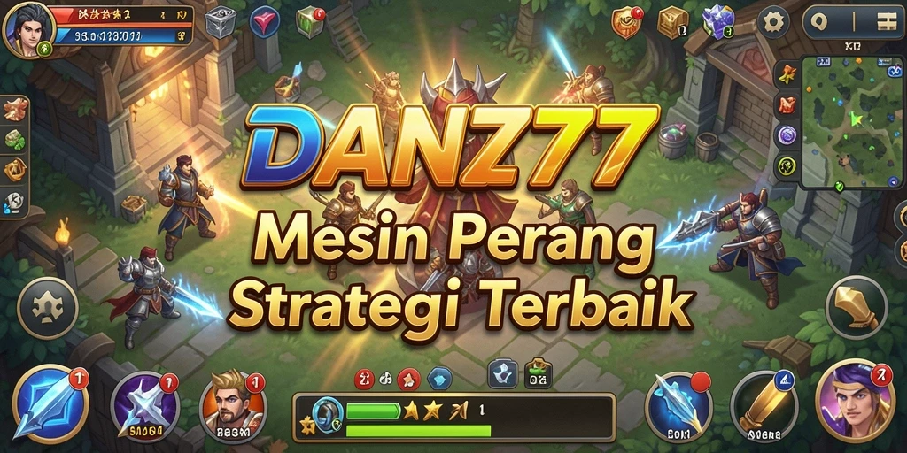 Screenshot gameplay DAN777 yang menampilkan strategi pertempuran yang seru.