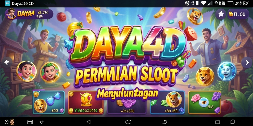 Tampilan gameplay Slot yang mengasyikkan di DAYA4D.