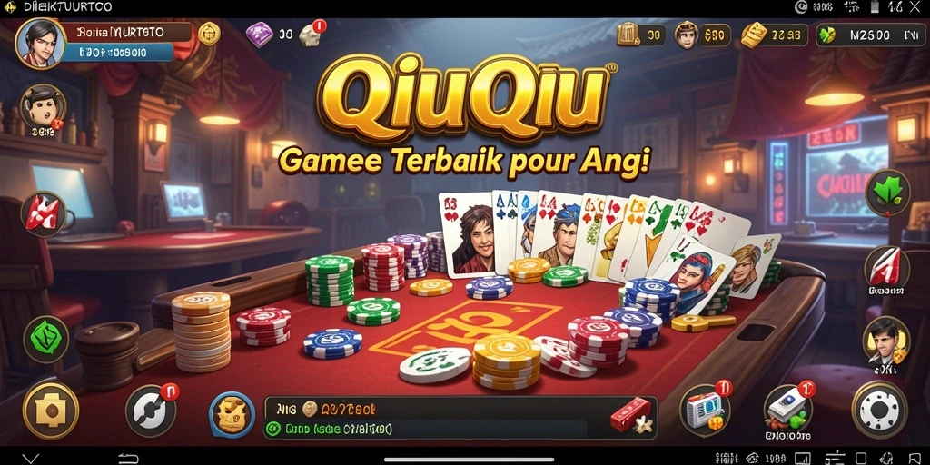 Gameplay QiuQiu yang mengasyikkan di DIREKTURTOTO.