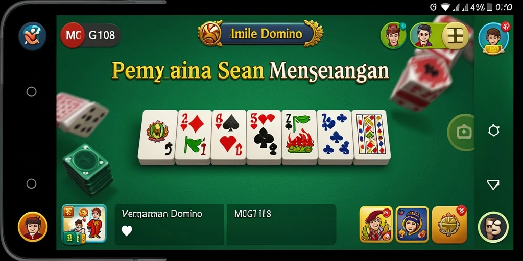 Tampilan gameplay seru dan interaktif dalam MG108.