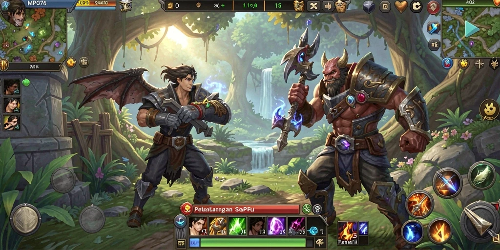 Gameplay seru dalam dunia petualangan ARPG MPO76.