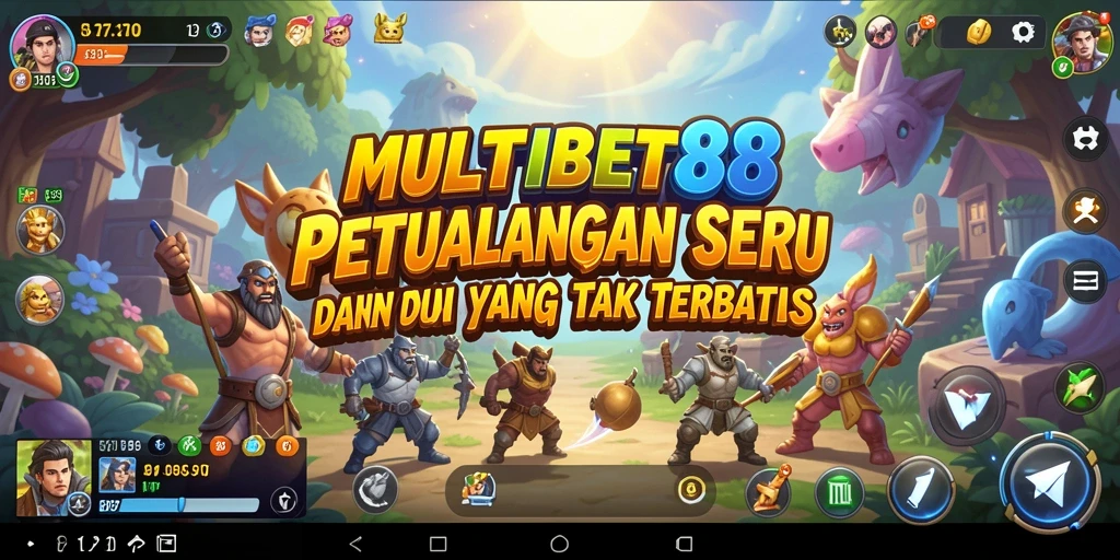 Tampilan gameplay seru dan dinamis dari MULTIBET88.