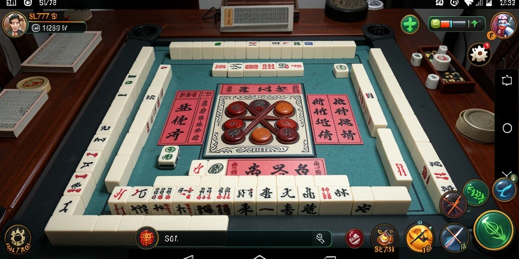 Screenshot gameplay SL777 menampilkan pengalaman Mahjong yang menawan.