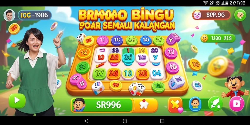 Tampilan gameplay seru Bingo di SR996 dengan banyak pemain.