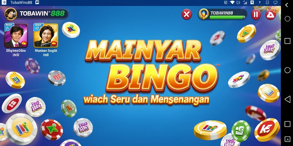Screenshot gameplay Bingo TOBAWIN88 yang menampilkan suasana kompetisi.