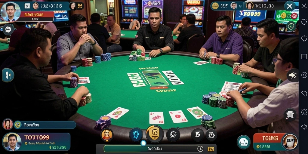 Tampilan gameplay utama TOTO99 yang seru dan interaktif.