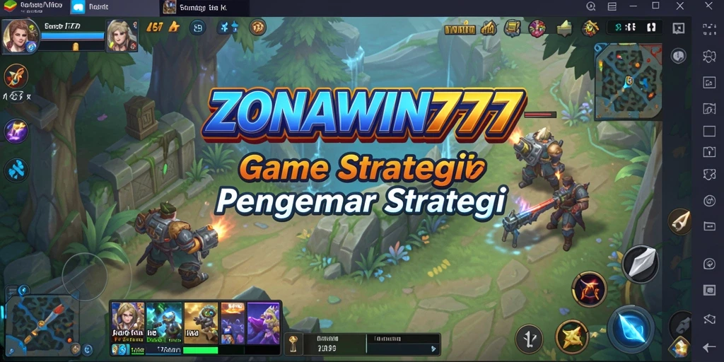 Tampilan gameplay ZONAWIN777 yang penuh strategi dan tantangan.